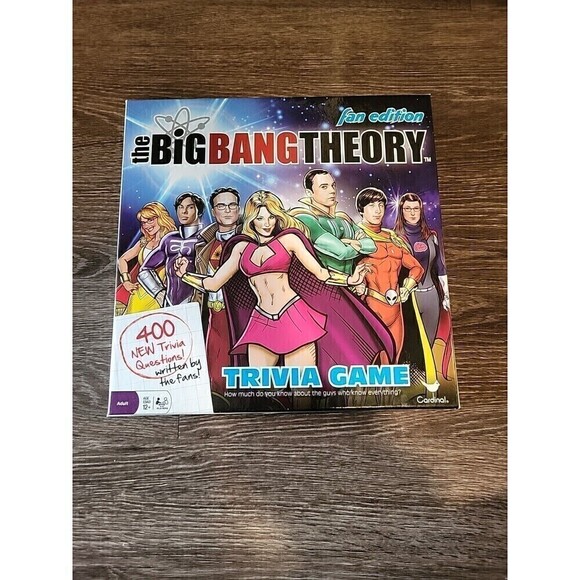 The Big Bang Theory Fan Edition Trivia Game Adult Entertainment Party Fun - Picture 1 of 4